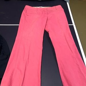 Express pink side leg pants